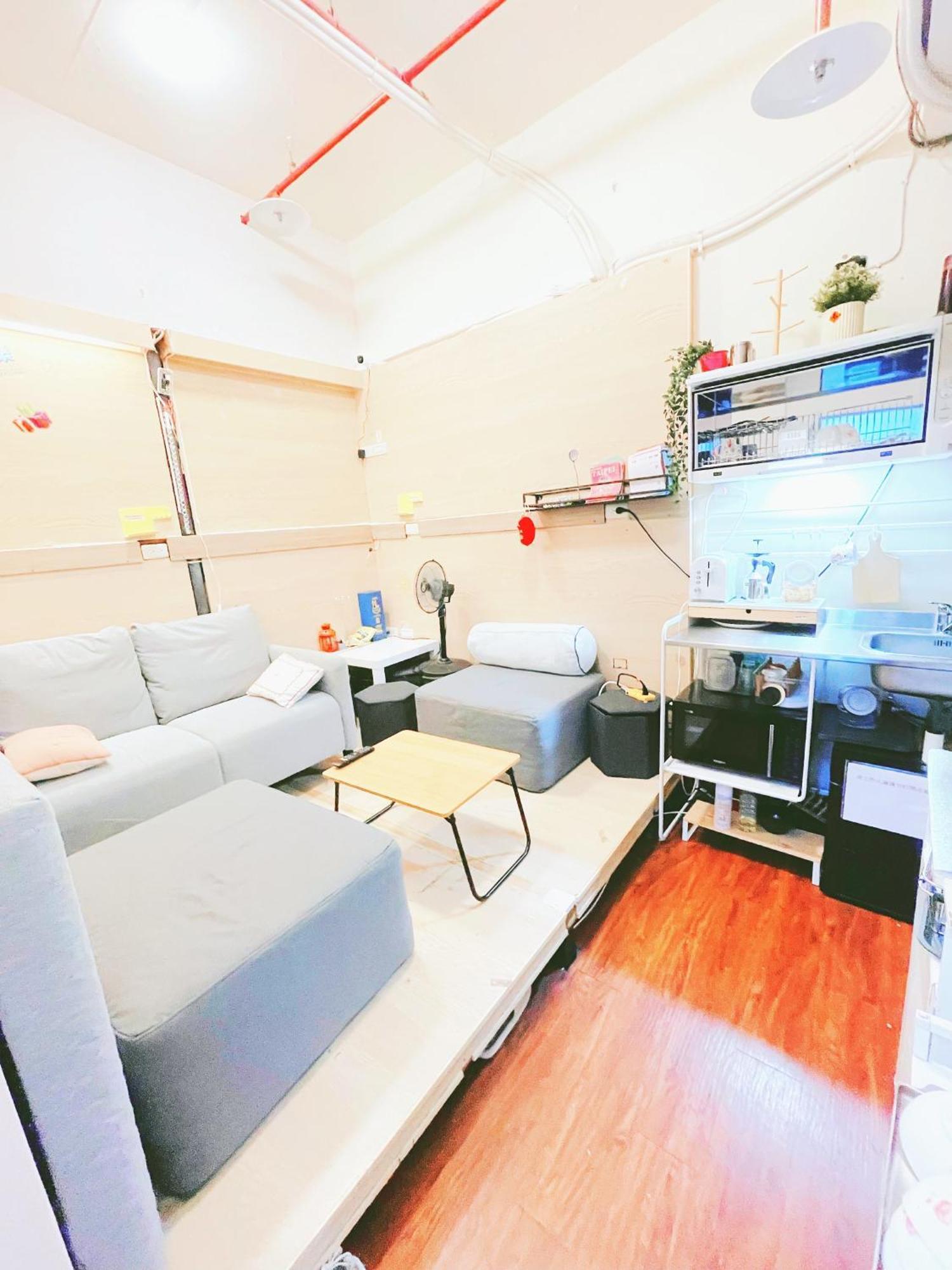 晶城青年旅館 4F Taipei Bagian luar foto